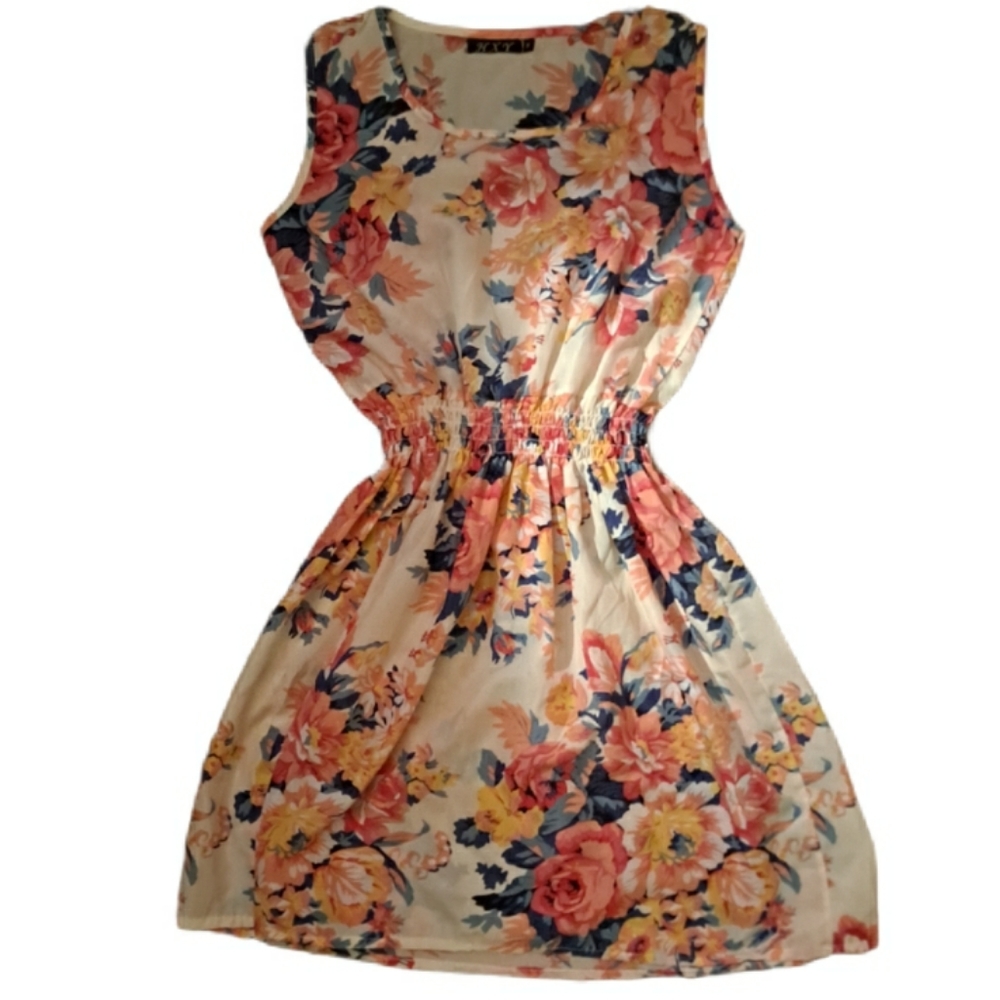 HXY mini floral dress, medium - Picture 2 of 3